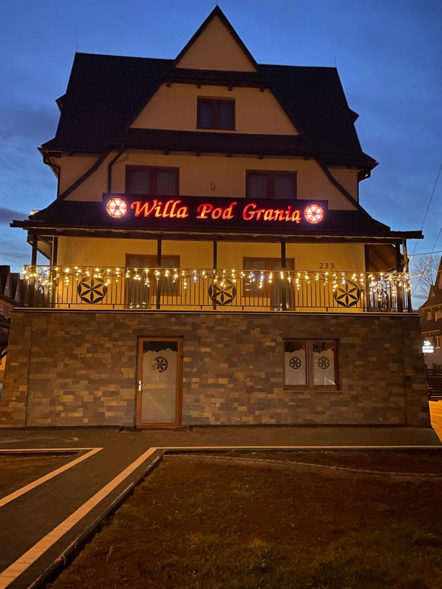 Willa Pod Grania Bialka Tatrzanska Luaran gambar